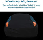 MORNYRAY Waterproof Car Cover All Weather Snowproof UV Protection Windproof - Image 6