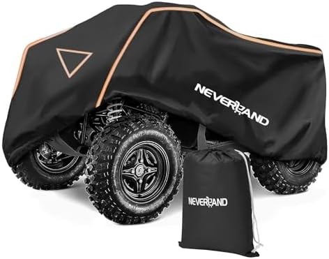 NEVERLAND ATV Cover 420D Waterproof Heavy Duty 4 Wheeler Cover by Professionalcoversellers