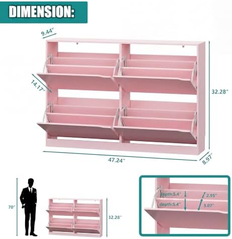 Xixini Shoe Storage Cabinet for Entryway - Image 2