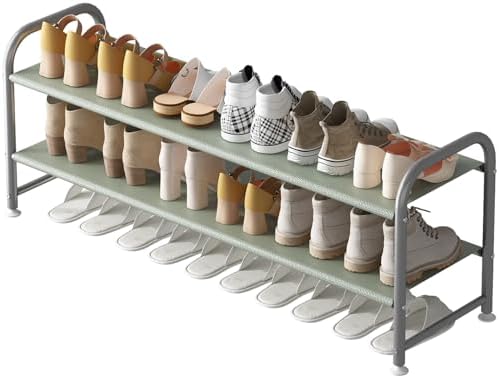 INGIORDAR 2 Tier Long Shoe Rack Organizer by INGIORDAR