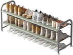 INGIORDAR 2 Tier Long Shoe Rack Organizer by INGIORDAR