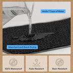 GORILLA GRIP Traffic Guard Indoor Outdoor Heavy Duty Door Mat, 70x24 Black - Image 5