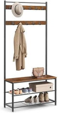 VASAGLE Coat Rack, Hall Tree by VASAGLEbySONGMICSHOME