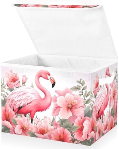 Bolaz Storage Bins with Lids and Handles by Unknown
