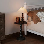 Metal Small End Table, Round Side Table - Image 5