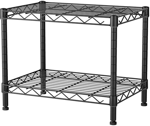 SINGAYE Small Shelves Kitchen Storage Shelf Wire Shelving Metal Adjustable by SINGAYE
