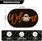 Artoid Mode Boo Halloween Welcome Oval Doormat, Home Decor Low-Profile Switch - Image 3