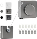 15.7Ft Retractable Clothesline Indoor an Anti-sag Retractable Clothesline by Unknown