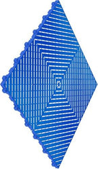 Swisstrax Ribtrax Smooth PRO Garage Floor Tiles, Royal Blue - Image 2