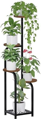TOSKING Tall 5-Tier Corner Plant Stand Indoor by TOSKINGESSENCE