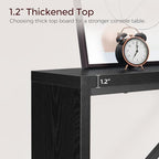 MAHANCRIS Console Table, 78.7"Long Sofa Table Behind Couch - Image 7