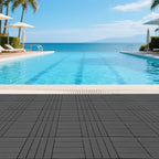 12" Patio Deck Tile, Patio Flooring, 44 Packs Deck Tiles Interlocking Outdoor - Image 7