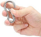 sprookber Stainless Steel Spring Snap Hook Carabiner - Image 4