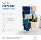 Honey-Can-Do 6-Tier Collapsible Clothes Drying Rack, No Assembly - Image 6