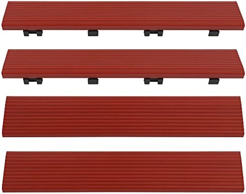 NewTechWood 1/6 ft. x 1 ft. Quick Deck Composite Deck Tile Straight Fascia in - Image 2
