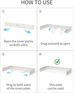 JOOM Wall Mounted Clothes Drying Rack, 31.5 Inch Foldable Rack - Image 5