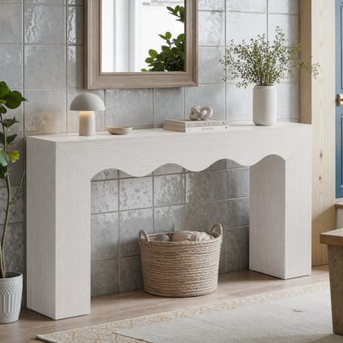 Tribesigns 63" Farmhouse Console Table by Tribesigns