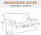 Easy-Going 100% Waterproof Oversized Loveseat Cover, Couch Cover - Image 6