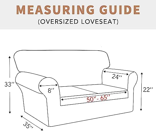 Easy-Going 100% Waterproof Oversized Loveseat Cover, Couch Cover - Image 6