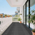 12" Patio Deck Tile, Patio Flooring, 44 Packs Deck Tiles Interlocking Outdoor - Image 5
