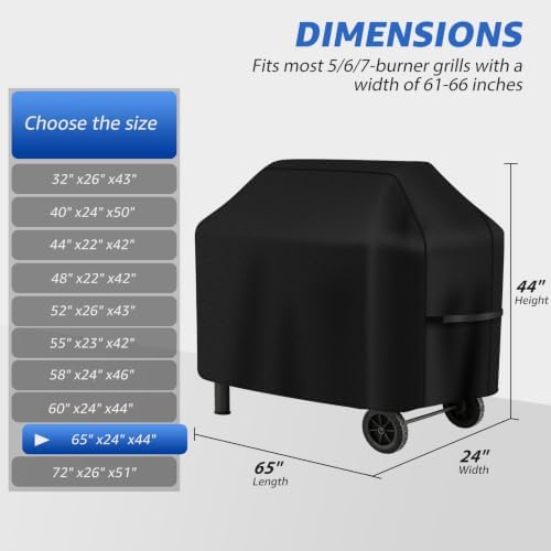 Perfect Grill Cover for Outdoor Grills Waterproof Rip-Proof Weather Resistant - Image 2