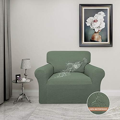 Easy-Going 100% Waterproof Chair Couch Cover, Stretch Jacquard Sofa Cover - Image 2