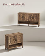 VASAGLE Shoe Storage Cabinet, 3‑Tier - Image 6