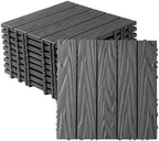 VINGLI Interlocking Deck Tiles, Anti-Slip Plastic Tiles by VINGLI