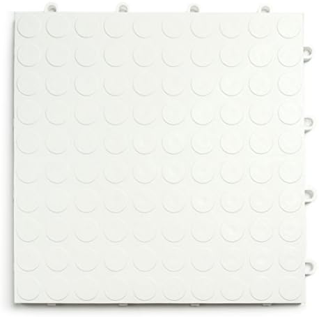 GarageDeck Coin Pattern, Durable Interlocking Modular Garage Flooring Tile by BigFloors