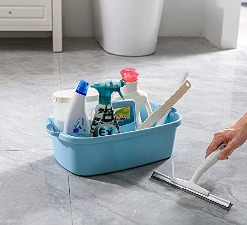 ALINK Large Plastic Shower Caddy Tote, Portable Storage Caddy Basket Organizer - Image 3