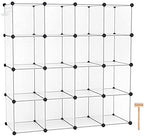 C&AHOME 16 Cube Storage Organizer Cube Shelves Units Storage Cubes by CAHOME