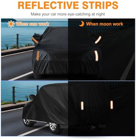 NEVERLAND SUV Car Cover Waterproof All Weather Universal Fit SUV Up to 190" - Image 5