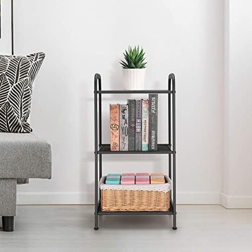 MAX Houser 3 Tier Extendable Industrial Storage Rack, Charcoal Gray - Image 5