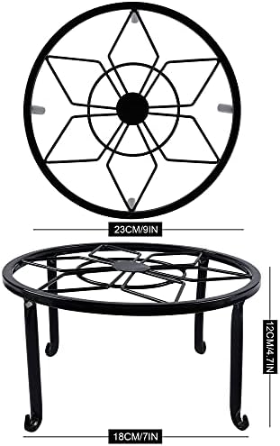 yosager 4 Pack Metal Plant Stands - Image 3