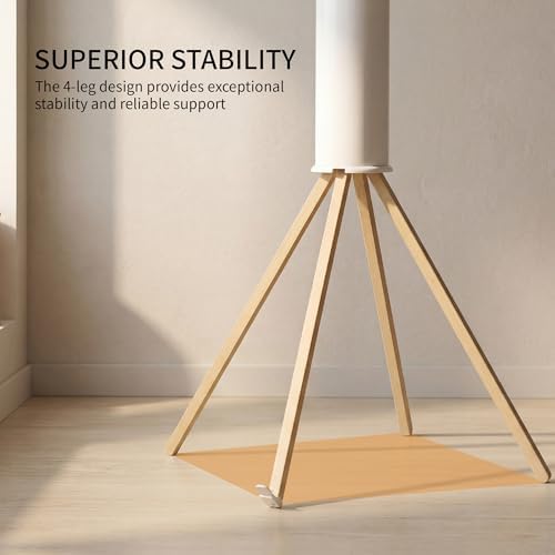 4 Legs Clothes Drying Rack, Foldable Laundry Rack - Image 5