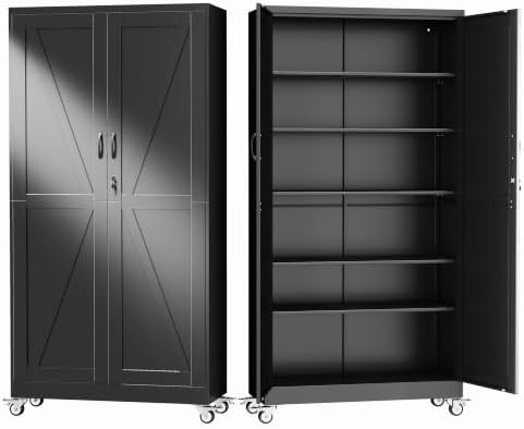 GAIOUS 78.7" Tall Metal Storage Cabinet by GAIOUS