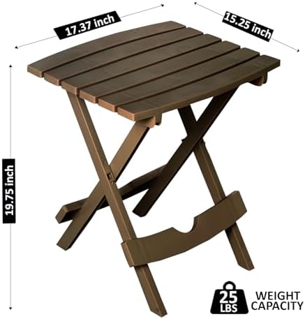 Adams Quik-Fold® Side Table - Image 3