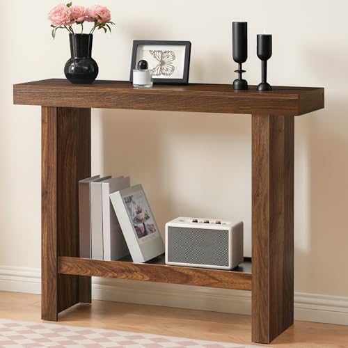MAHANCRIS Modern Console Table, 39.4" Rectangular Entryway Table - Image 6