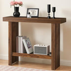 MAHANCRIS Modern Console Table, 39.4" Rectangular Entryway Table - Image 6