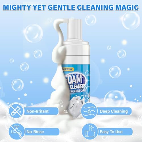 Shoe Cleaner, 6.76 fl oz Shoe Cleaning Kit - Image 5