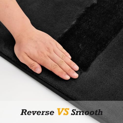HUXMEYSON Bathroom Rugs Sets 3 Piece, Non-Slip & Quick Dry Bath Mat Set - Image 3