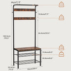 NEWBULIG Coat Rack, Hall Tree - Image 3
