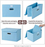 STOREONE Fabric Storage Cube Bins Foldable Organizer Container Collapsible - Image 6