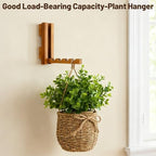 Wood Wall Mounted Clothes Drying Rack, 6 Inch Small Spaces Foldable Clothes - Image 5