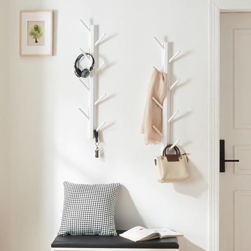 TIOPGHAD 2-Pack Vertical Wall Mount Coat Rack - Image 5