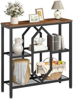 HOOBRO Console Table, Narrow Entryway Table, Behind Couch Table by HOOBRO