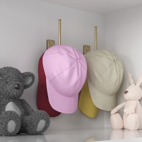 Durmmur Stainless Steel Hat Organizer, Hat Rack - Image 2