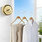 Retractable Clothesline, Wall Mounted Adjustable Clothing Rope - Image 2