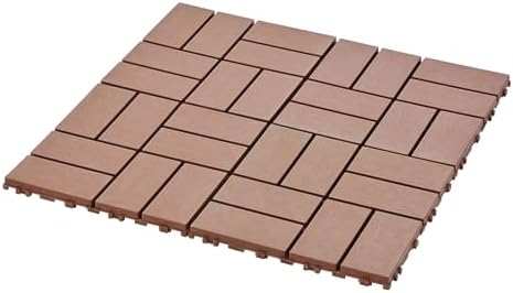 44‑Pack 12"x12"x0.75" Interlocking Deck Tiles – Waterproof PP Resin Patio - Image 3