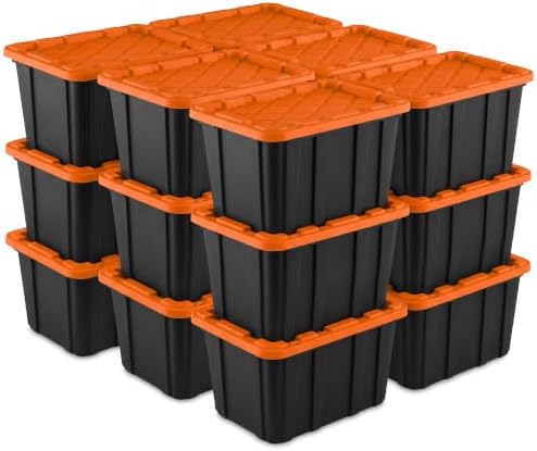 Sterilite 18 Pack 27 Gal Industrial Storage Tote by Sterilite